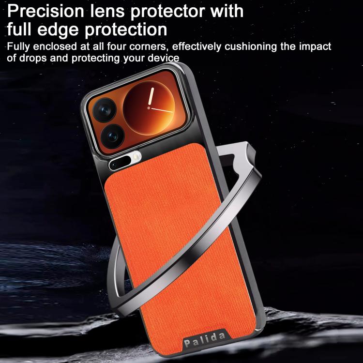 For Xiaomi 17 Pro Palida Y13 Mecha Denim Texture Full Coverage Phone Case