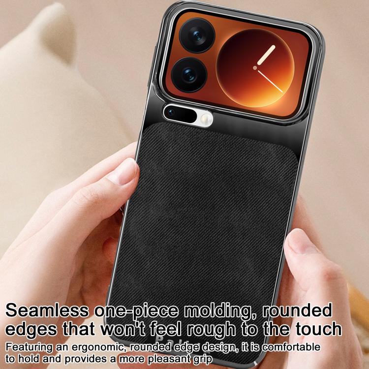 For Xiaomi 17 Pro Palida Y13 Mecha Denim Texture Full Coverage Phone Case