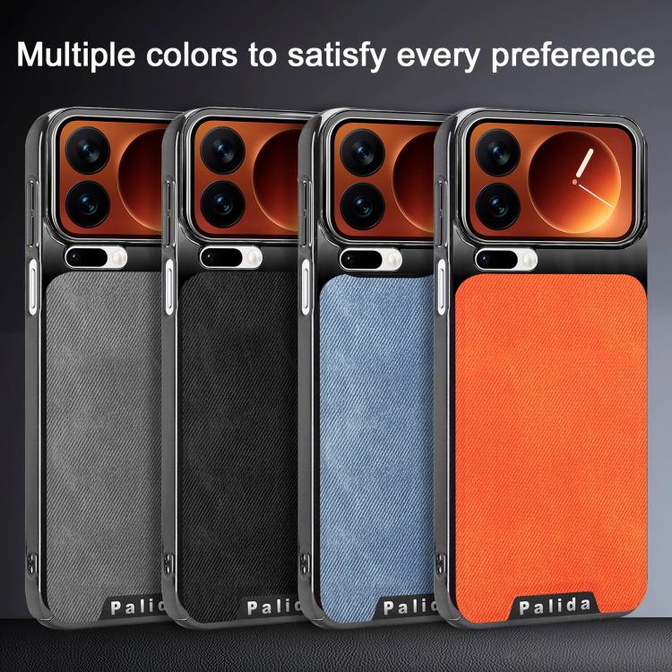 For Xiaomi 17 Pro Palida Y13 Mecha Denim Texture Full Coverage Phone Case