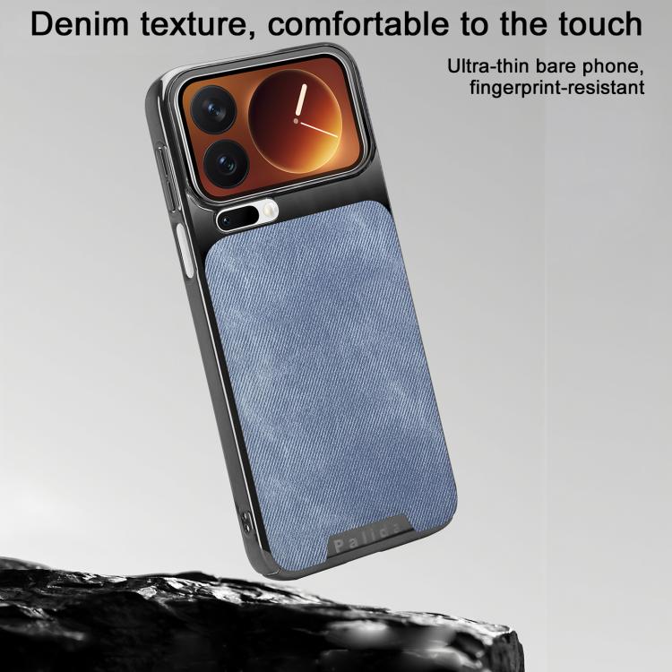 For Xiaomi 17 Pro Max Palida Y13 Mecha Denim Texture Full Coverage Phone Case