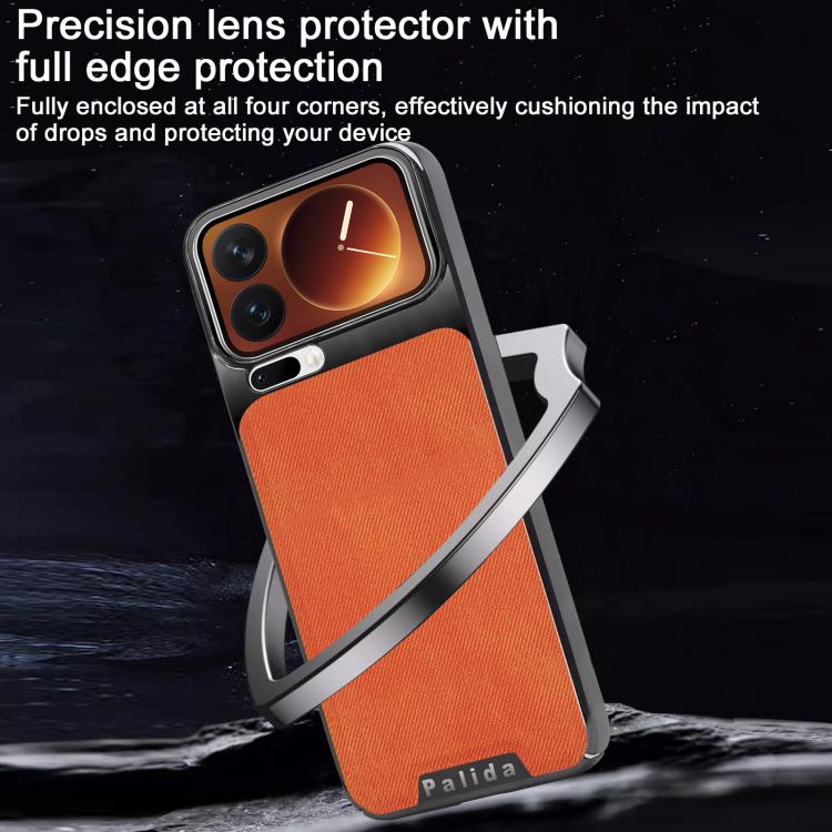 For Xiaomi 17 Pro Max Palida Y13 Mecha Denim Texture Full Coverage Phone Case