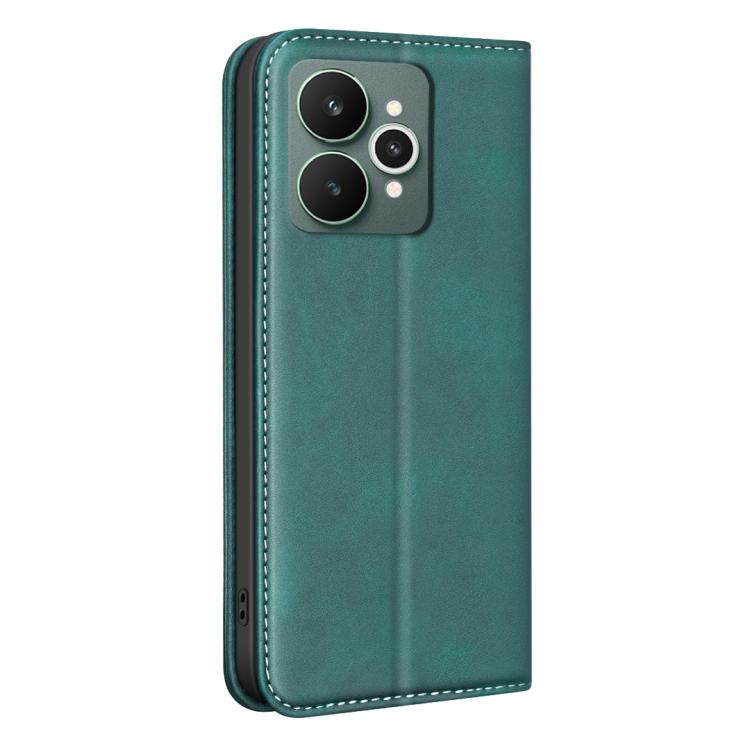 For Realme 15 5G/15 Pro 5G Global BINFEN COLOR Calfskin Texture Magnetic RFID Vegan Leather Phone Case