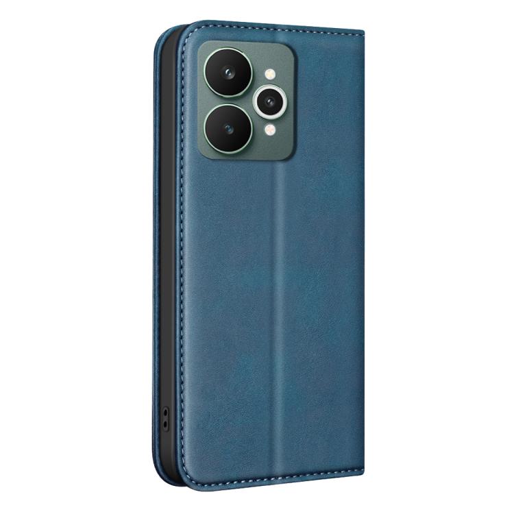 For Realme 15 5G/15 Pro 5G Global BINFEN COLOR Calfskin Texture Magnetic RFID Vegan Leather Phone Case