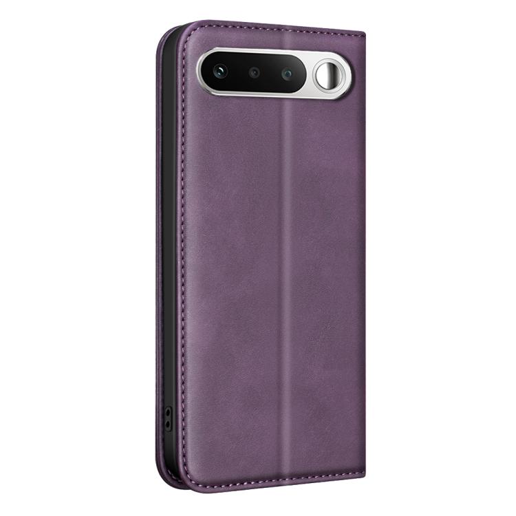 For Realme 16 5G Global BINFEN COLOR Calfskin Texture Magnetic RFID Vegan Leather Phone Case