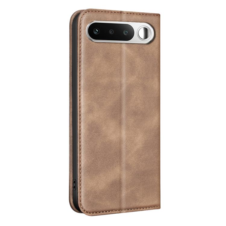 For Realme 16 5G Global BINFEN COLOR Calfskin Texture Magnetic RFID Vegan Leather Phone Case