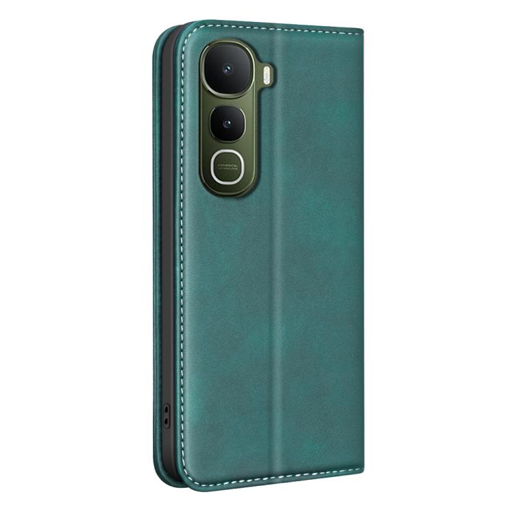For vivo Y400 5G Global BINFEN COLOR Calfskin Texture Magnetic RFID Vegan Leather Phone Case