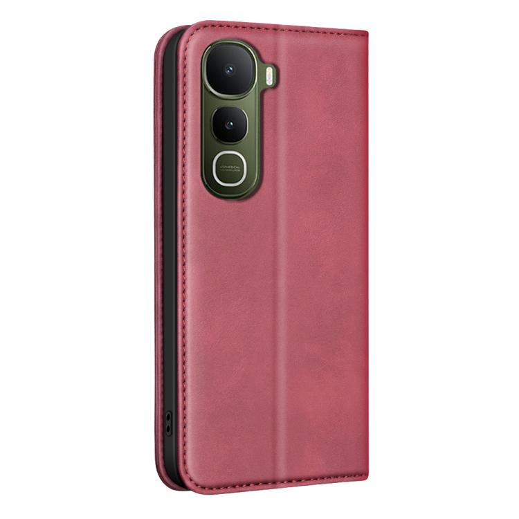 For vivo Y400 5G Global BINFEN COLOR Calfskin Texture Magnetic RFID Vegan Leather Phone Case