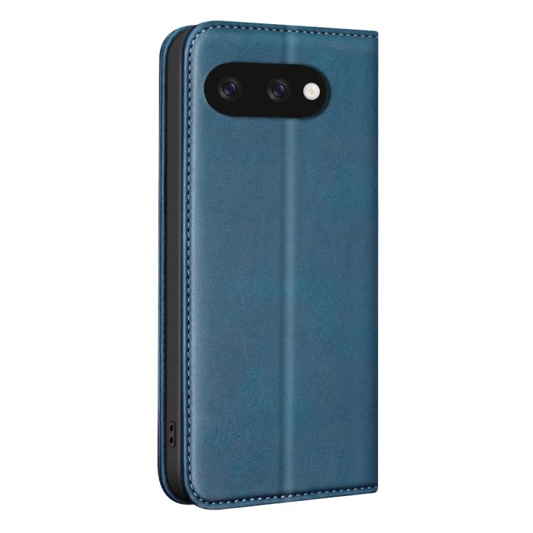 For Google Pixel 9a BINFEN COLOR Calfskin Texture Magnetic RFID Vegan Leather Phone Case