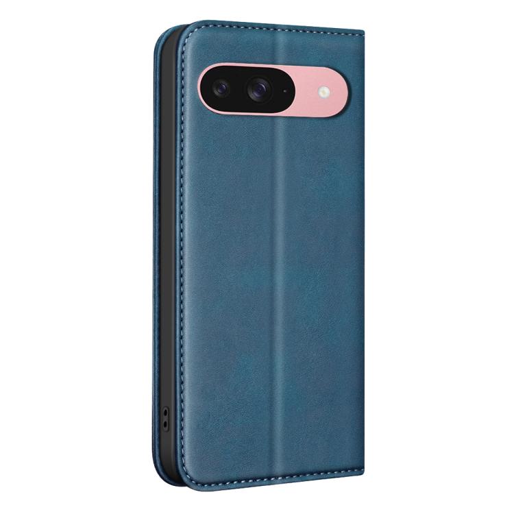 For Google Pixel 10/10 Pro/9/9 Pro BINFEN COLOR Calfskin Texture Magnetic RFID Vegan Leather Phone Case