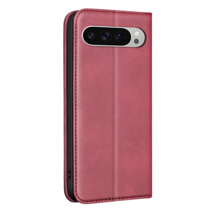For Google Pixel 10 Pro XL Global BINFEN COLOR Calfskin Texture Magnetic RFID Vegan Leather Phone Case