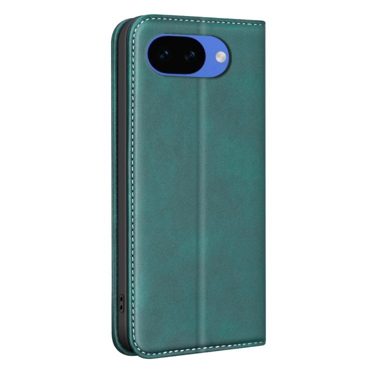 For Google Pixel 10a BINFEN COLOR Calfskin Texture Magnetic RFID Vegan Leather Phone Case