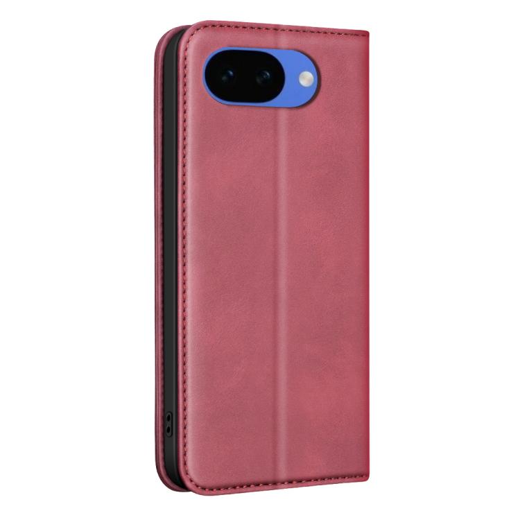 For Google Pixel 10a BINFEN COLOR Calfskin Texture Magnetic RFID Vegan Leather Phone Case
