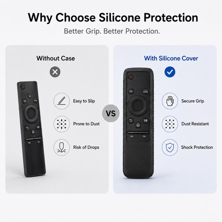 For Samsung TV Remote BN59 Series XDcase Shockproof Soft Silicone Protective Case