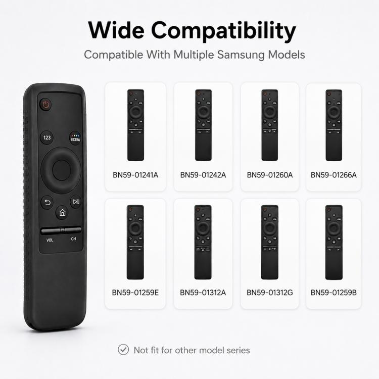 For Samsung TV Remote BN59 Series XDcase Shockproof Soft Silicone Protective Case