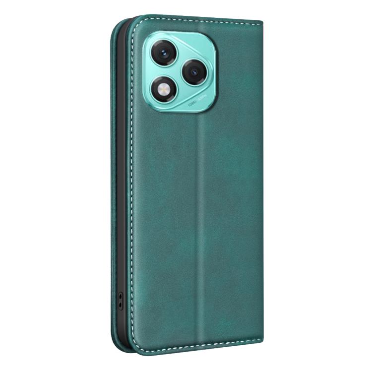 For Hono 400 Lite Global BINFEN COLOR Calfskin Texture Magnetic RFID Vegan Leather Phone Case