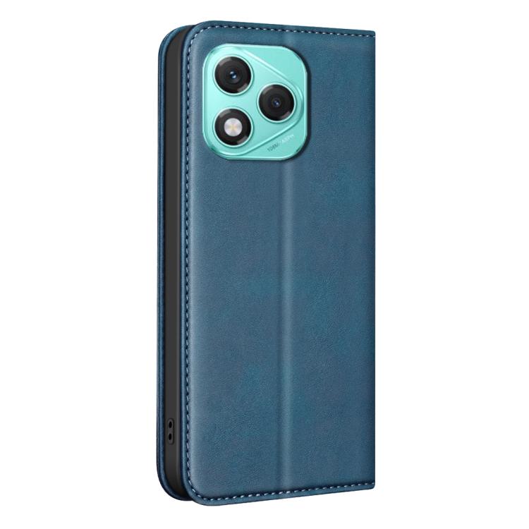 For Hono 400 Lite Global BINFEN COLOR Calfskin Texture Magnetic RFID Vegan Leather Phone Case