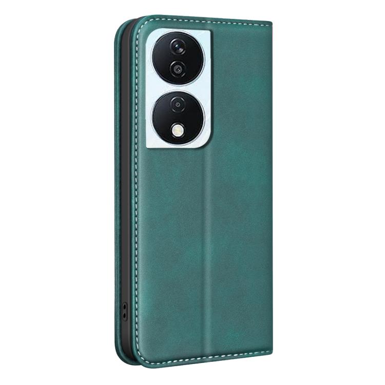 For Hono X7b BINFEN COLOR Calfskin Texture Magnetic RFID Vegan Leather Phone Case