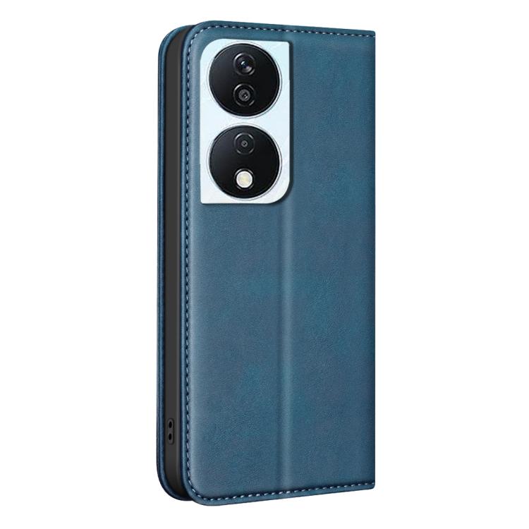 For Hono X7b BINFEN COLOR Calfskin Texture Magnetic RFID Vegan Leather Phone Case