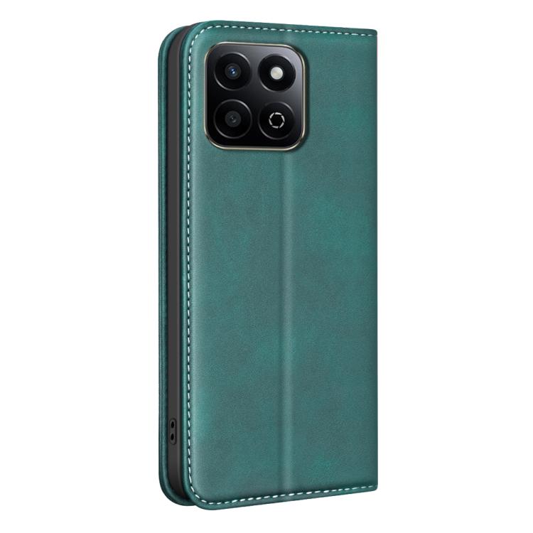 For Hono X7c 4G/5G/200 Smart BINFEN COLOR Calfskin Texture Magnetic RFID Vegan Leather Phone Case