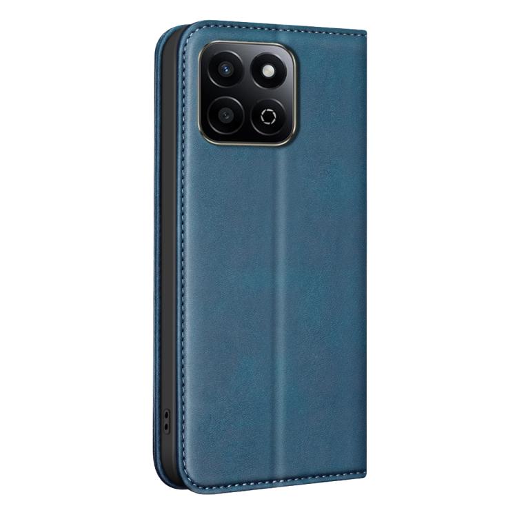 For Hono X7c 4G/5G/200 Smart BINFEN COLOR Calfskin Texture Magnetic RFID Vegan Leather Phone Case