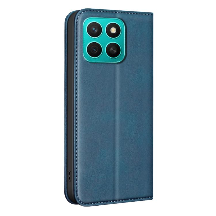 For Hono X8c BINFEN COLOR Calfskin Texture Magnetic RFID Vegan Leather Phone Case
