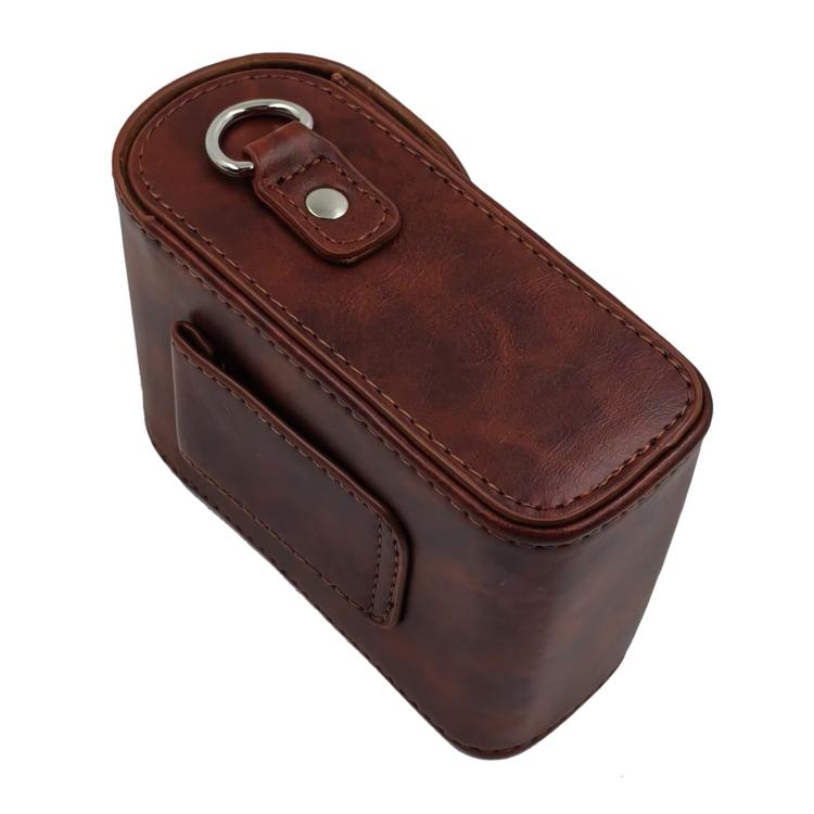 For Canon PowerShot G7 X Mark II / G9 X III Full Body Retro Vegan Leather Camera Case Bag with Strap