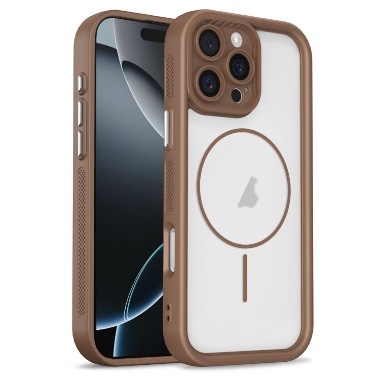 For iPhone 16 Pro Max Heavenly Eye Magnetic TPU Hybrid PC Phone Case