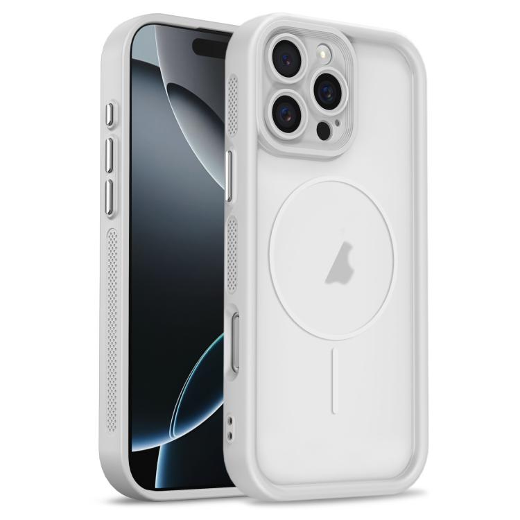 For iPhone 16 Pro Max Heavenly Eye Magnetic TPU Hybrid PC Phone Case