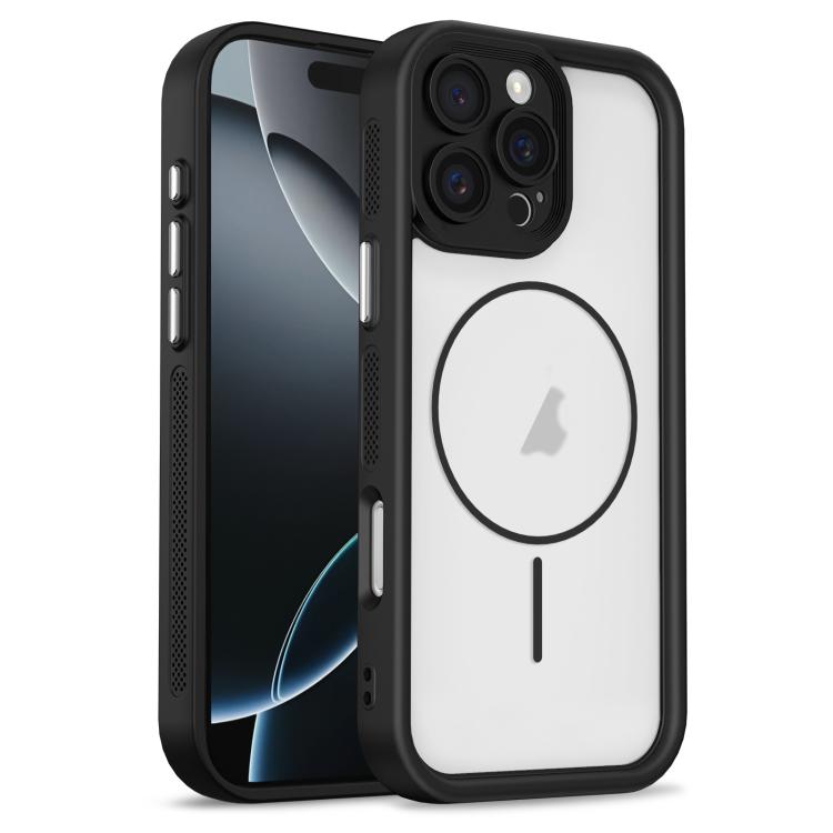 For iPhone 16 Pro Heavenly Eye Magnetic TPU Hybrid PC Phone Case