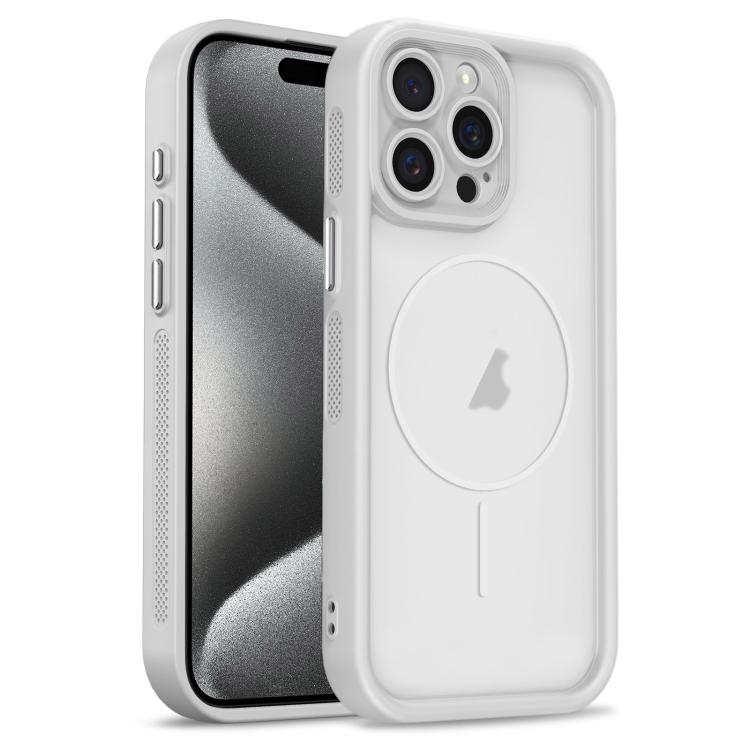 For iPhone 15 Pro Heavenly Eye Magnetic TPU Hybrid PC Phone Case