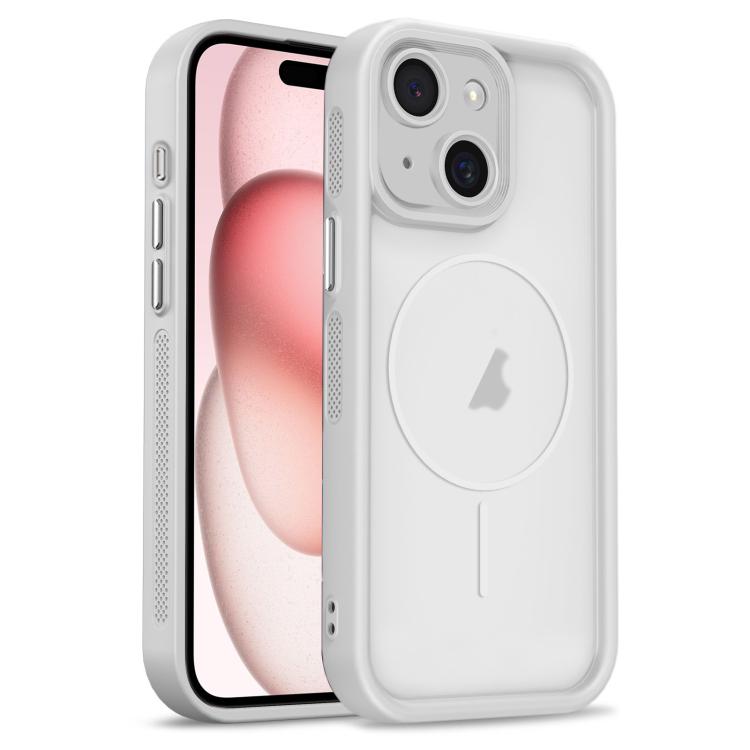 For iPhone 15 Heavenly Eye Magnetic TPU Hybrid PC Phone Case