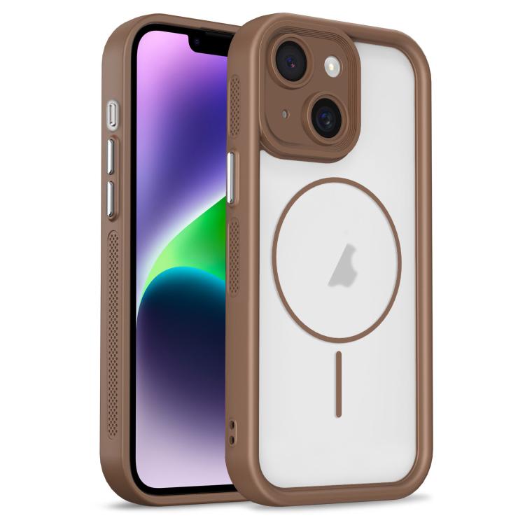 For iPhone 14 Heavenly Eye Magnetic TPU Hybrid PC Phone Case