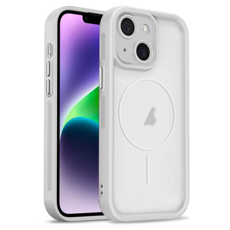 For iPhone 14 Heavenly Eye Magnetic TPU Hybrid PC Phone Case