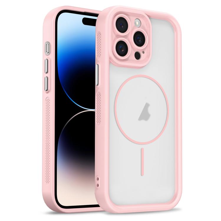 For iPhone 14 Pro Max Heavenly Eye Magnetic TPU Hybrid PC Phone Case