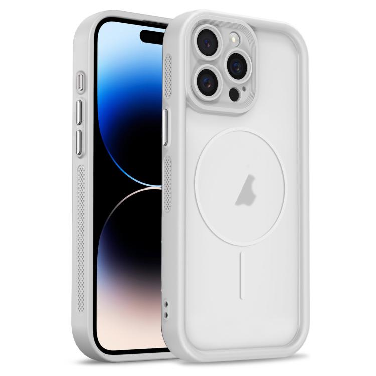 For iPhone 14 Pro Max Heavenly Eye Magnetic TPU Hybrid PC Phone Case