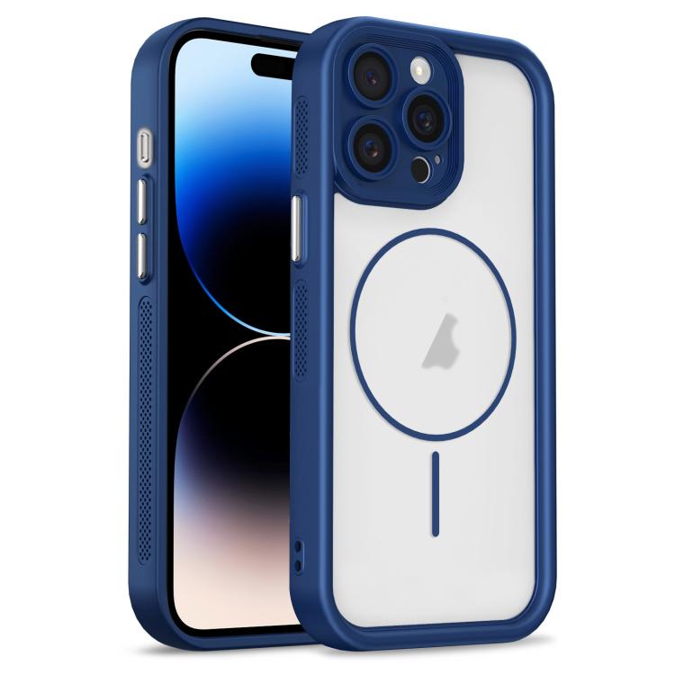 For iPhone 14 Pro Max Heavenly Eye Magnetic TPU Hybrid PC Phone Case