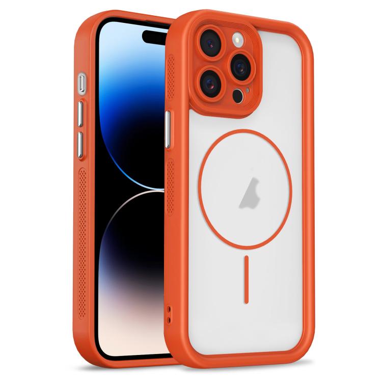 For iPhone 14 Pro Max Heavenly Eye Magnetic TPU Hybrid PC Phone Case