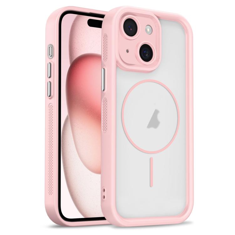 For iPhone 15 Plus Heavenly Eye Magnetic TPU Hybrid PC Phone Case