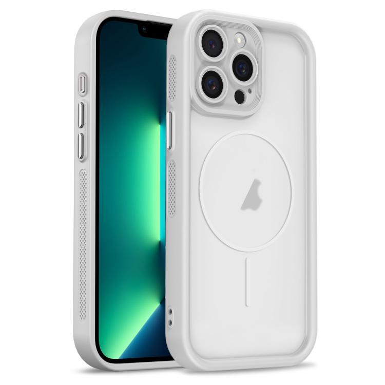 For iPhone 13 Pro Max Heavenly Eye Magnetic TPU Hybrid PC Phone Case