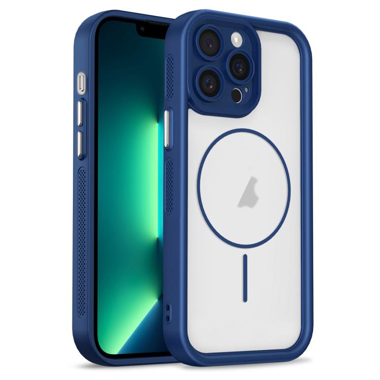 For iPhone 13 Pro Max Heavenly Eye Magnetic TPU Hybrid PC Phone Case
