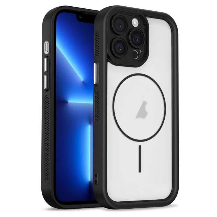 For iPhone 13 Pro Heavenly Eye Magnetic TPU Hybrid PC Phone Case
