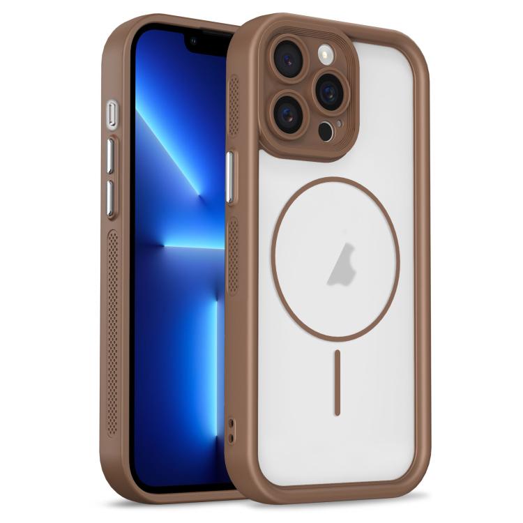 For iPhone 13 Pro Heavenly Eye Magnetic TPU Hybrid PC Phone Case
