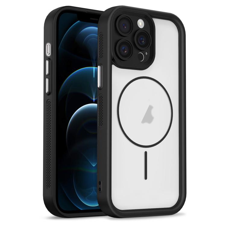 For iPhone 12 Pro Max Heavenly Eye Magnetic TPU Hybrid PC Phone Case