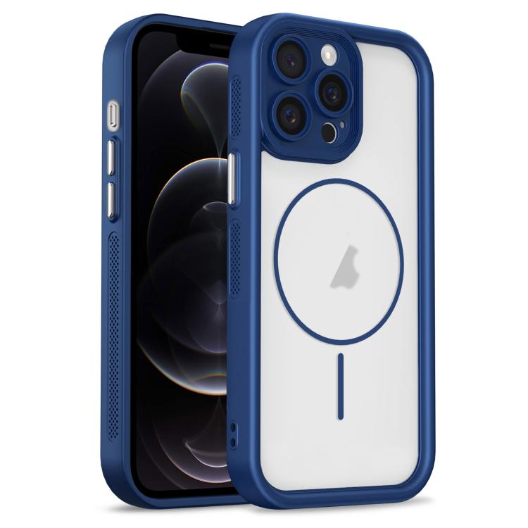 For iPhone 12 Pro Heavenly Eye Magnetic TPU Hybrid PC Phone Case