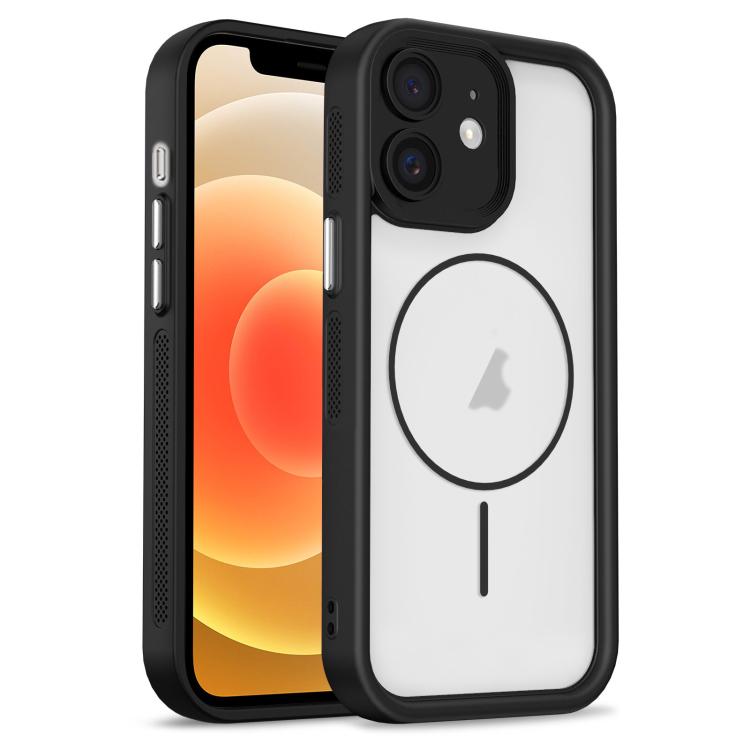 For iPhone 12 Heavenly Eye Magnetic TPU Hybrid PC Phone Case