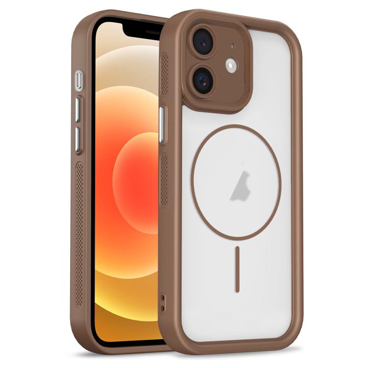 For iPhone 12 Heavenly Eye Magnetic TPU Hybrid PC Phone Case