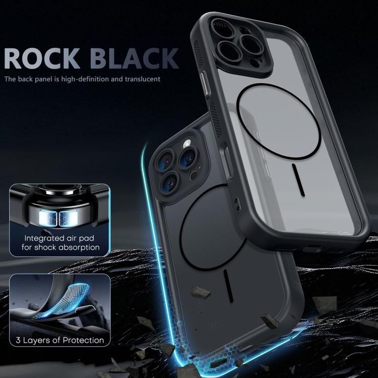 For iPhone 13 Pro Heavenly Eye Magnetic TPU Hybrid PC Phone Case