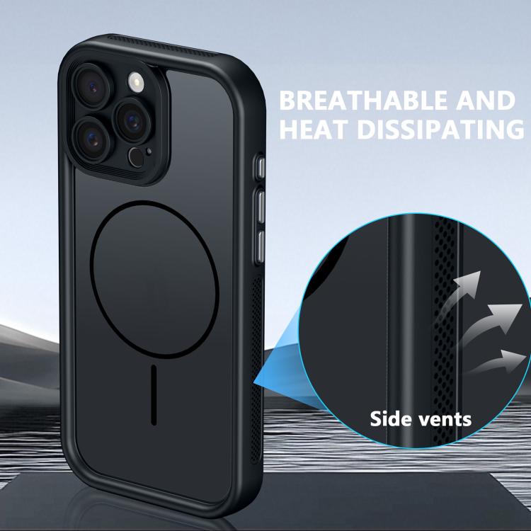 For iPhone 17 Pro Heavenly Eye Magnetic TPU Hybrid PC Phone Case