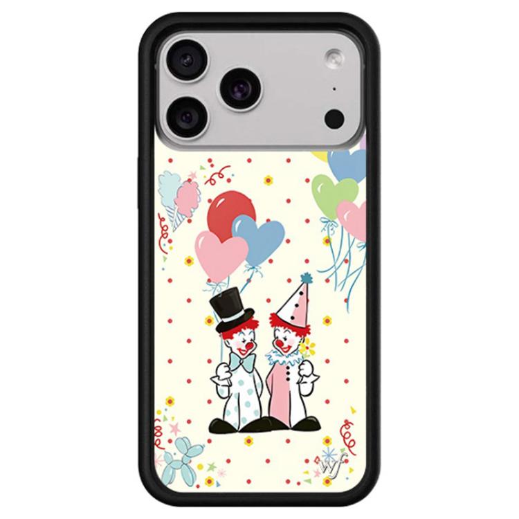 For iPhone 17 Pro WildFlow Cartoon Party Series Pattern Phone Case