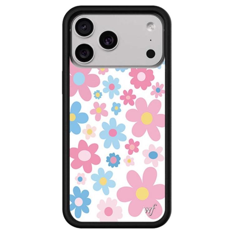 For iPhone 17 Pro WildFlow Cartoon Party Series Pattern Phone Case